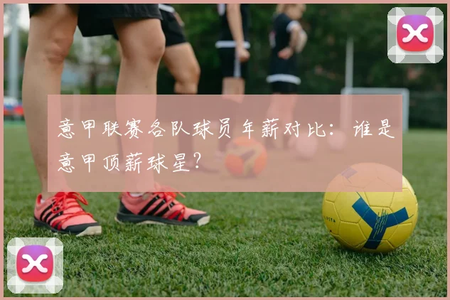 意甲联赛各队球员年薪对比:谁是意甲顶薪球星?